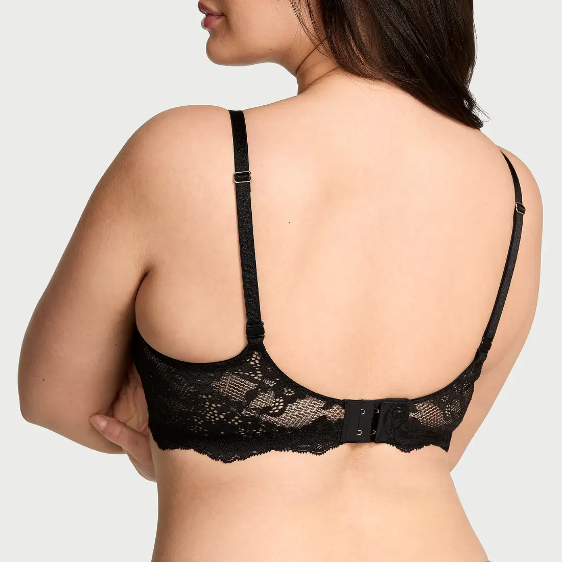 Мереживний бюстгальтер VS Wicked Unlined Balconette Black