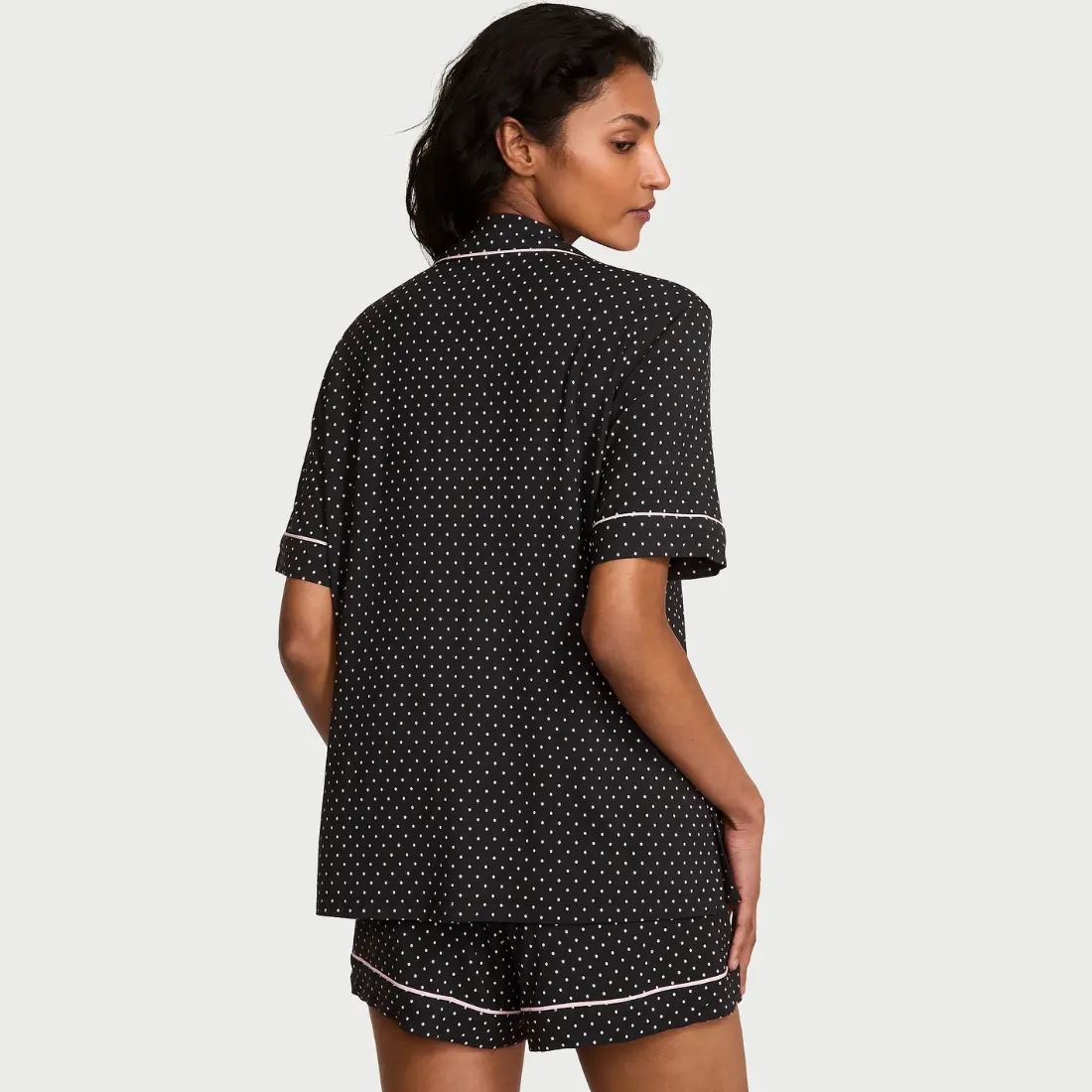 Модалова піжама VS Black Pretty Blossom Dot з шортами