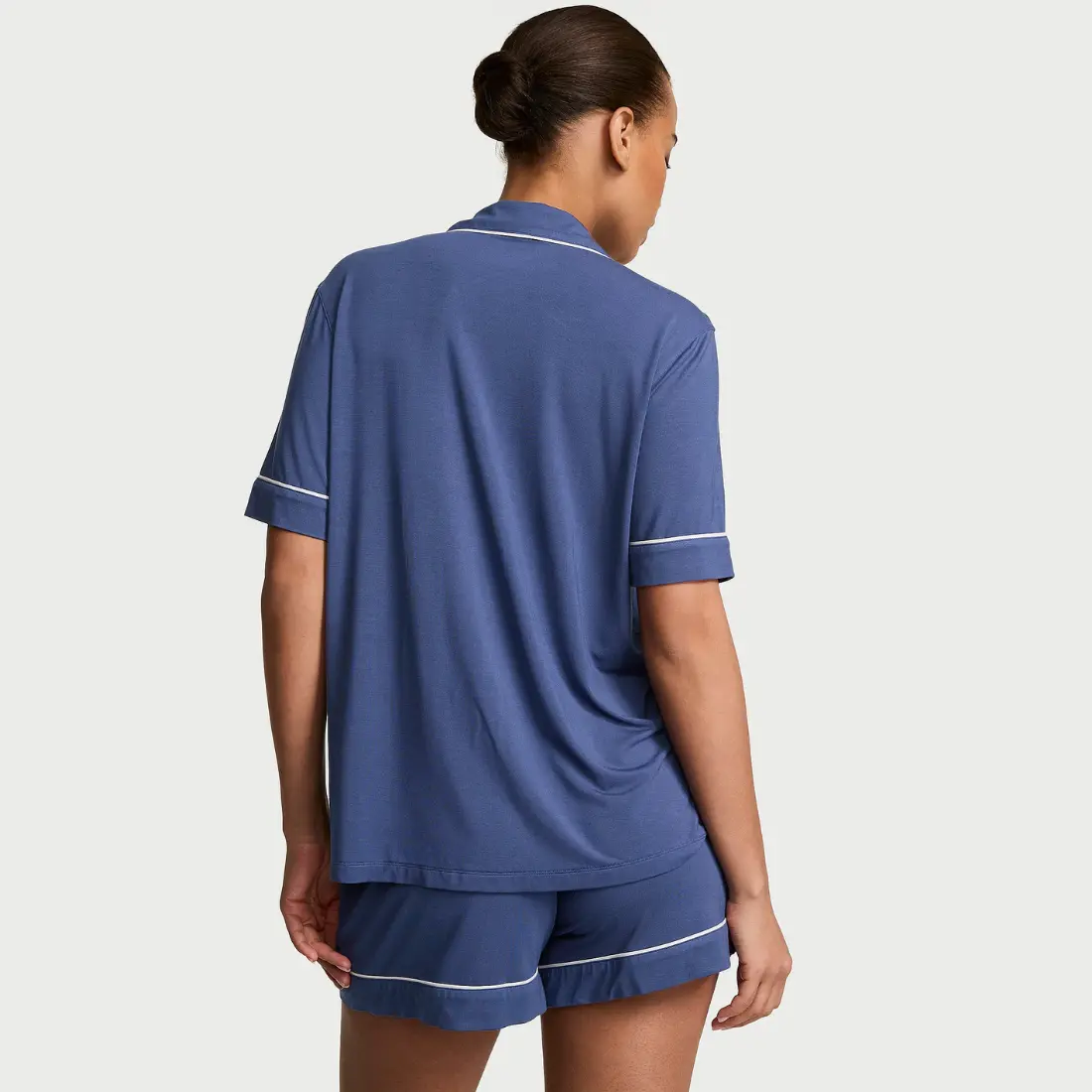 Модалова піжама Victoria's Secret Ink Blue з шортами