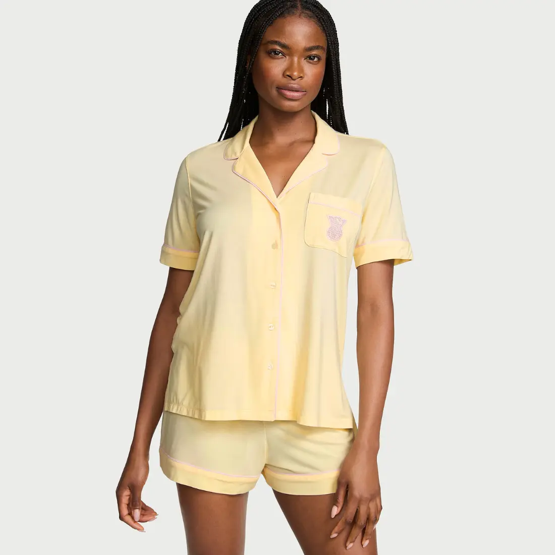 Модалова піжама Victoria's Secret Sunny Honey з шортами