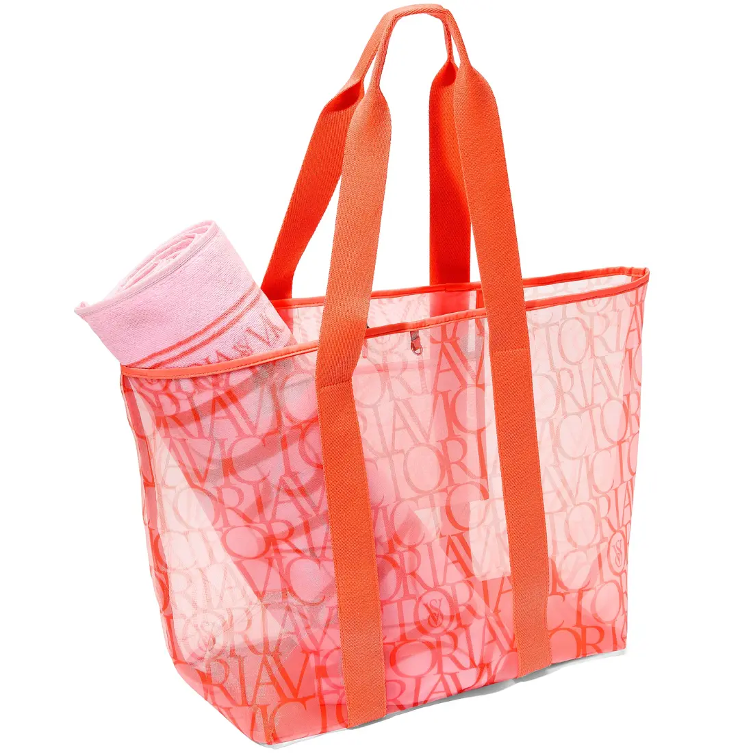 Пляжна сумка-шопер VS Mesh Carryall, сітчаста коралова