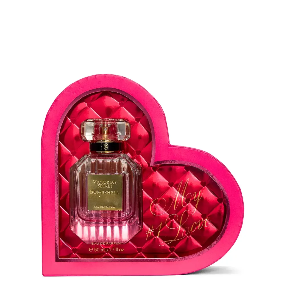 Жіночі парфуми Victoria's Secret Bombshell Limited Edition Eau de Parfum 50 мл у подарунковій коробці серце