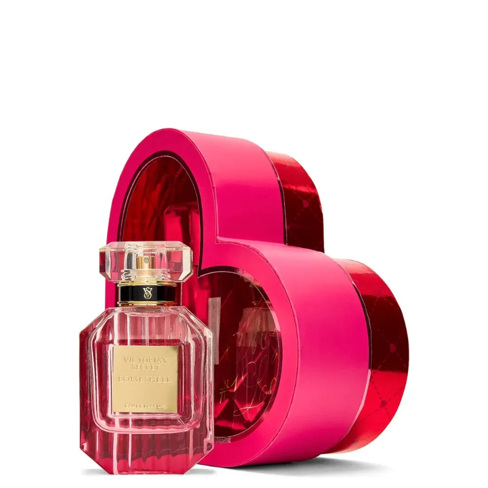 Жіночі парфуми Victoria's Secret Bombshell Limited Edition Eau de Parfum 50 мл у подарунковій коробці серце