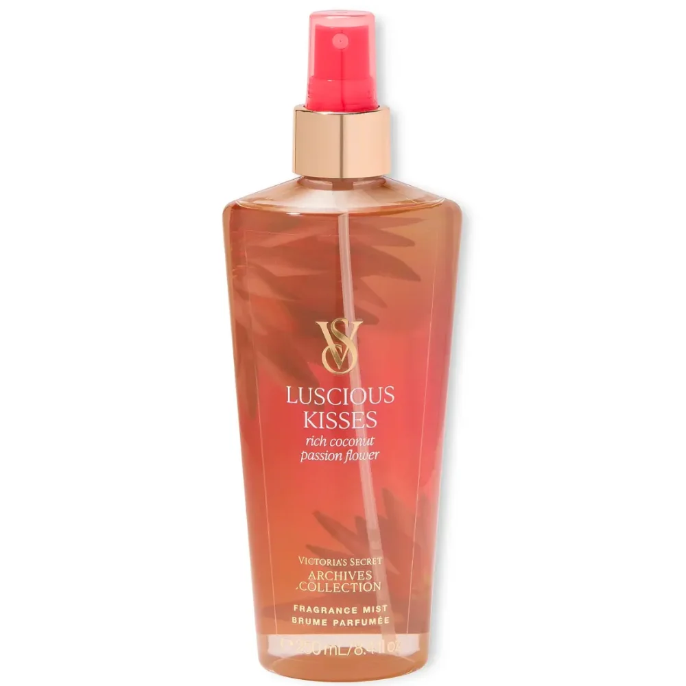 Парфумований спрей для тіла Victoria's Secret Luscious Kisses Fragrance Mist з ароматом кокоса та апельсина
