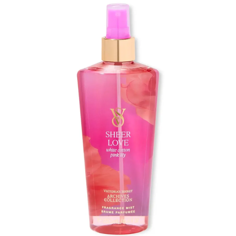 Парфумований спрей для тіла Victoria's Secret Sheer Love Fragrance Mist з ароматом алое та рожевої лілії