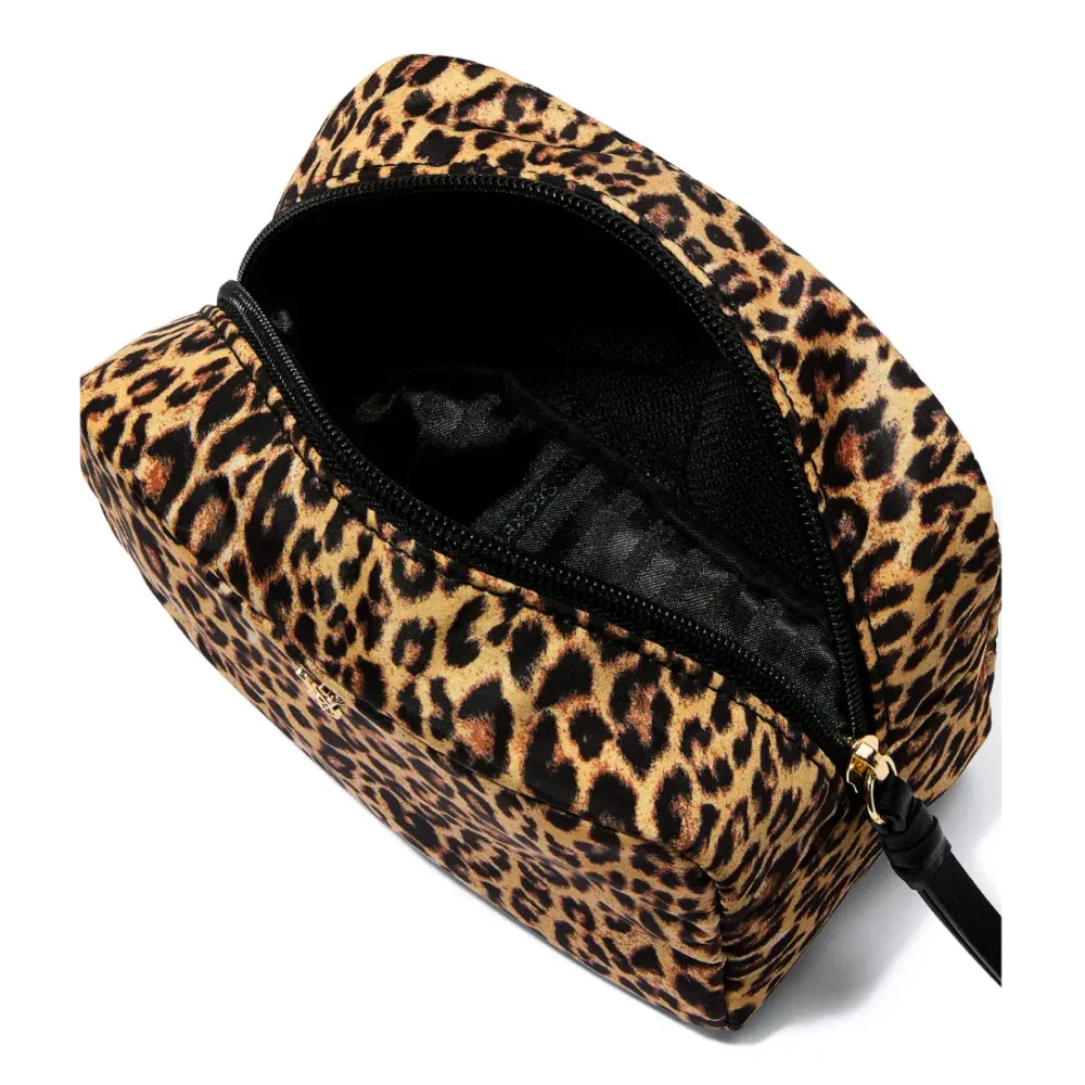 Відкрита косметичка Boxy Case з леопардовим принтом